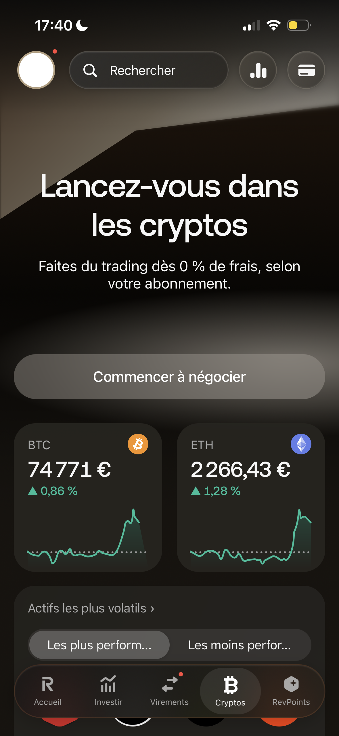 Revolut simulator, screenshot 4