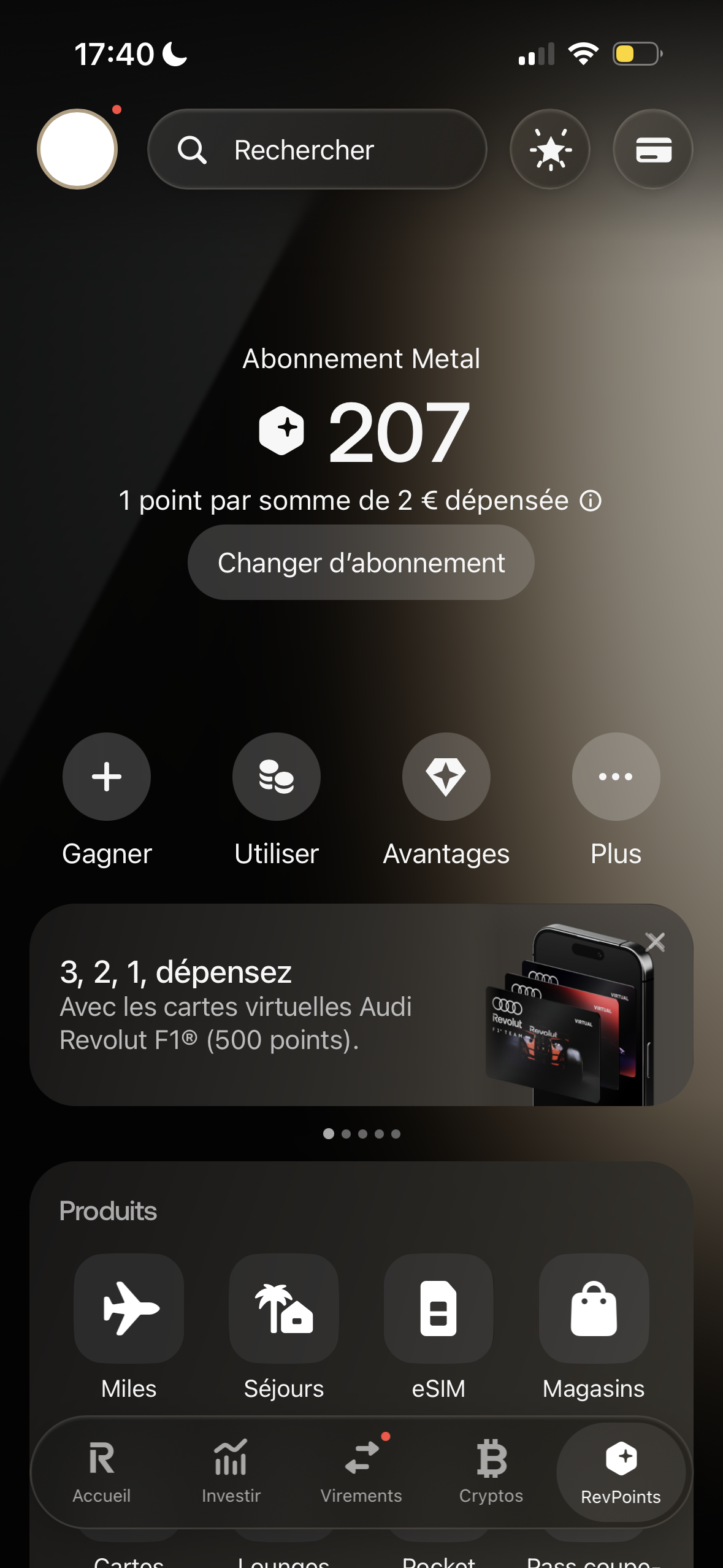 Revolut simulator, screenshot 3