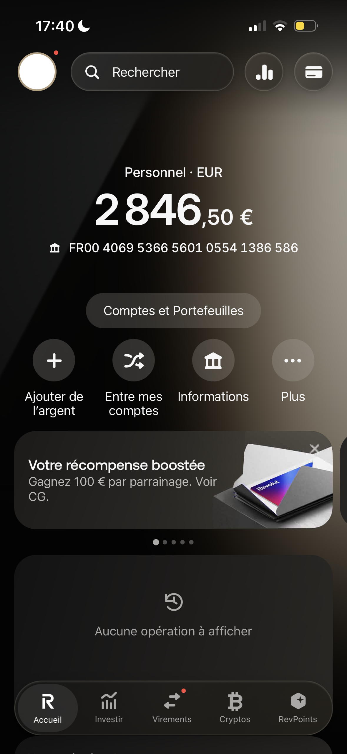 Revolut simulator, screenshot 1